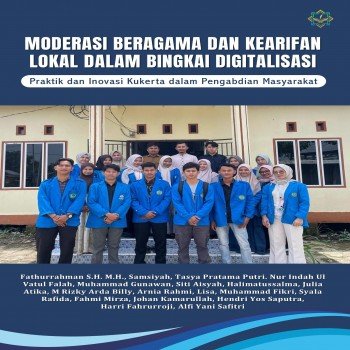 Moderasi Beragama dan Kearifan Lokal dalam Bingkai Digitalisasi Praktik dan Inovasi Kukerta dalam Pe